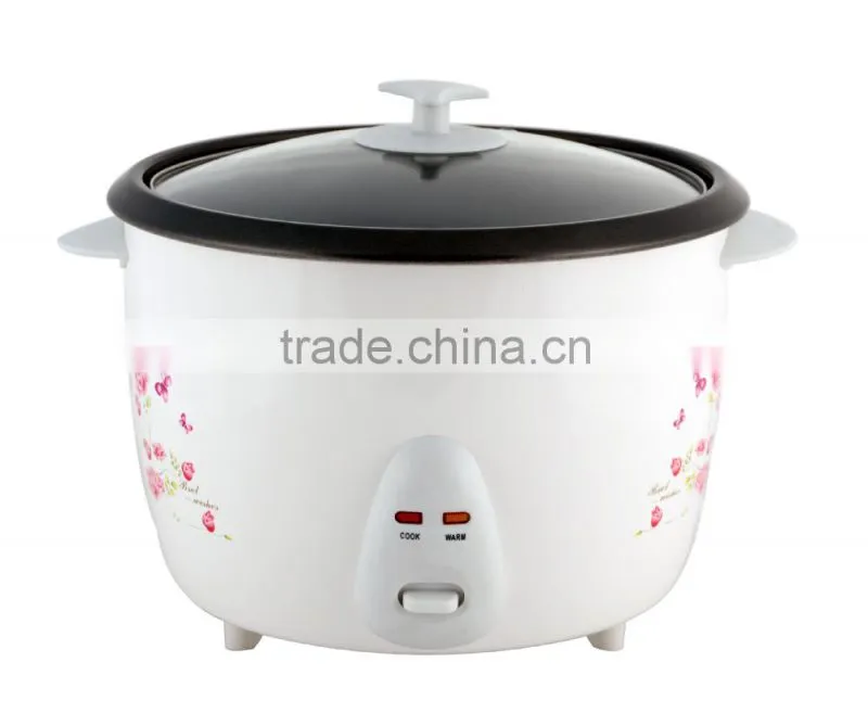 Portable electric drum shape 25 liter rice cooker 100 cup