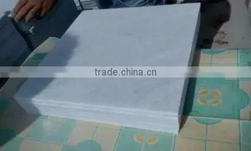 Good quality white marble with grey cloud