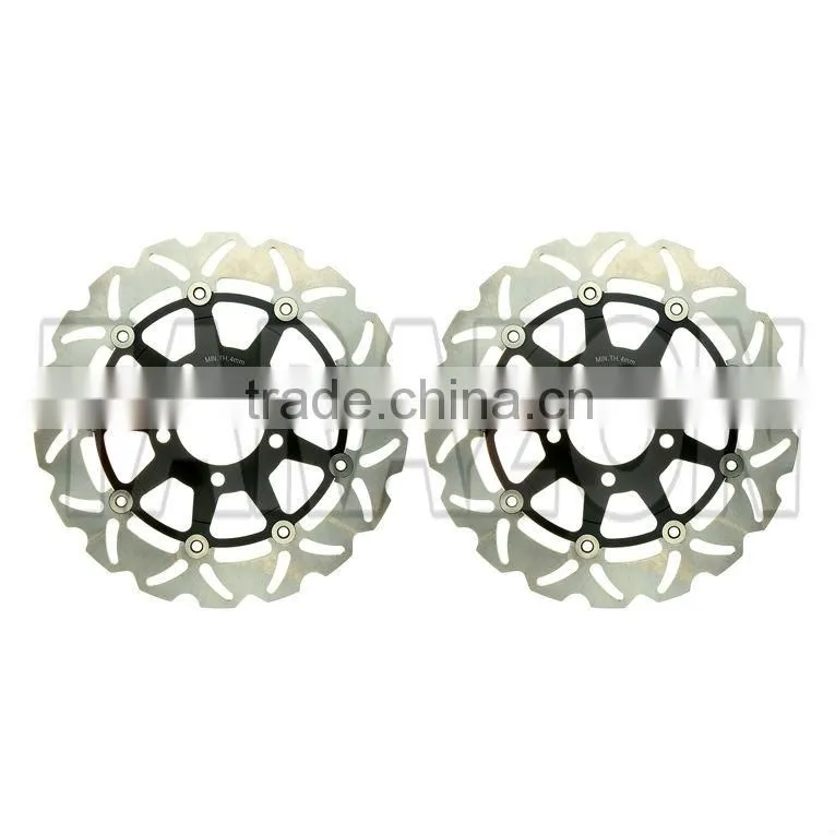 Motorcycle full floating brake rotors for Suzuki SV650S GSX750F