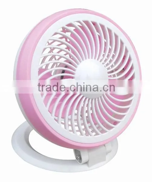 Electric 7'' folding fan with 100% copper motor