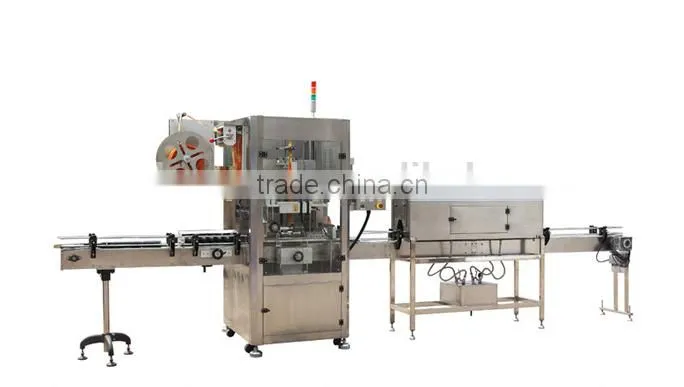 mineral water bottle sleeve label machine
