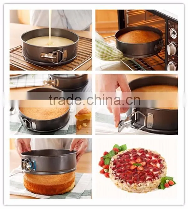 Non-stick 24 Cup Cupcakes ROUND Pan Shapes Mold pan gold Muffin Pan