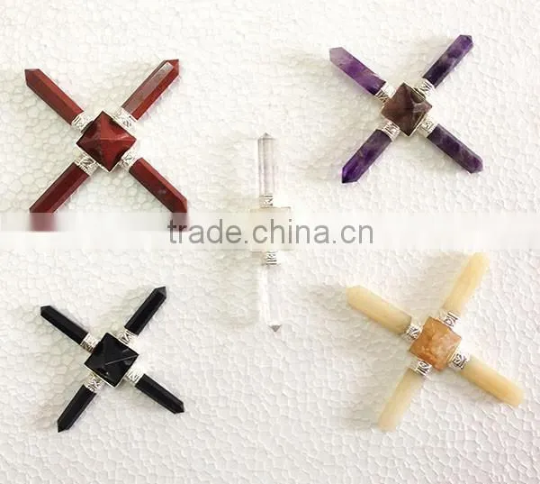 Mix Assorted 4Points Energy Generators : Wholesale Energy Healing Tools From PRIME AGATE EXPORTS : KHAMBHAT AGATE : INDIA