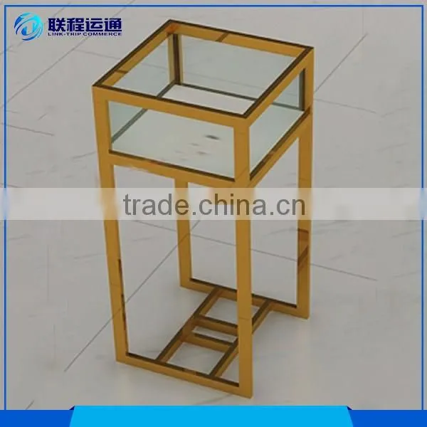 Different size PVC foam board stand glass jewelry display table