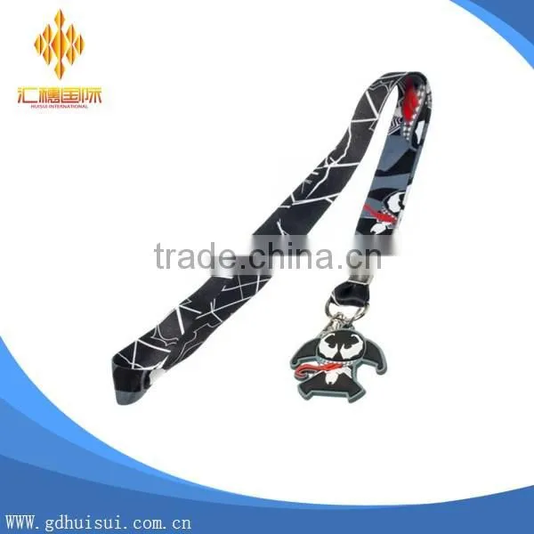 Sport whistle polyester lanyard