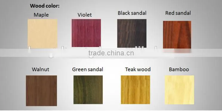 Hotsale bamboo watches with leather strap wooden watches