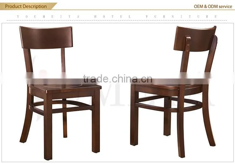 Modern design aluminum tube strong and durable dining room restaurant chair