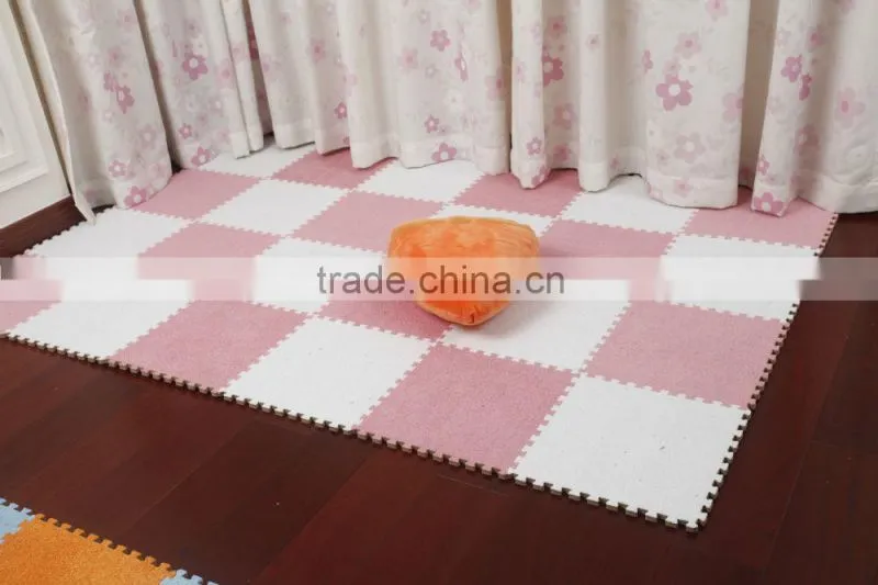 EVA polyester surface household foam mat