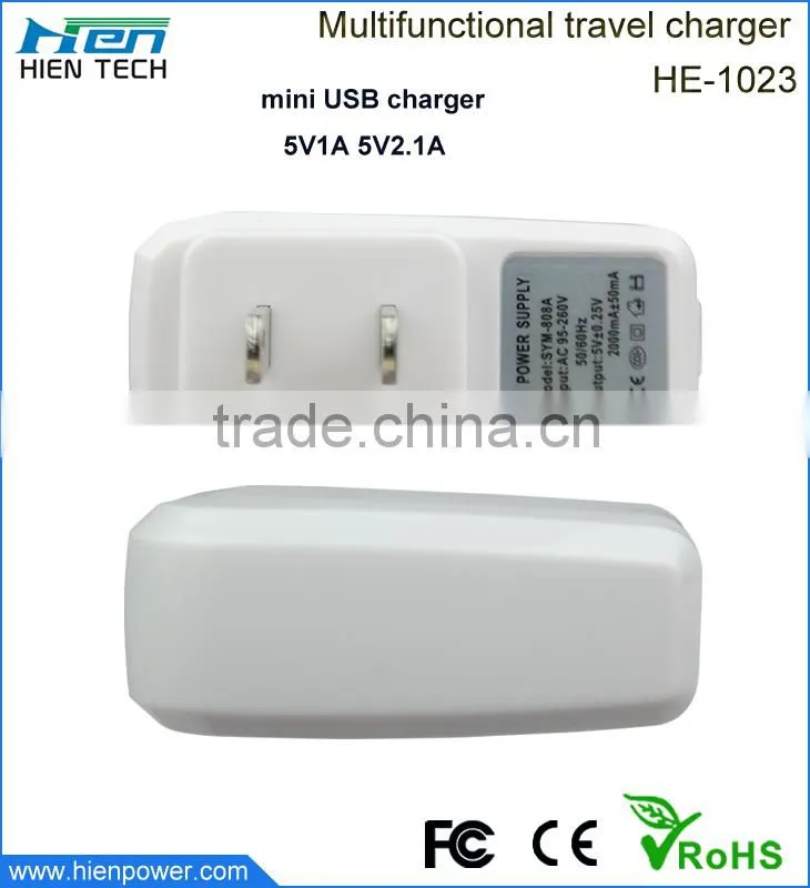 Promotion USB power charger for iPhone provide USB charger cable also
