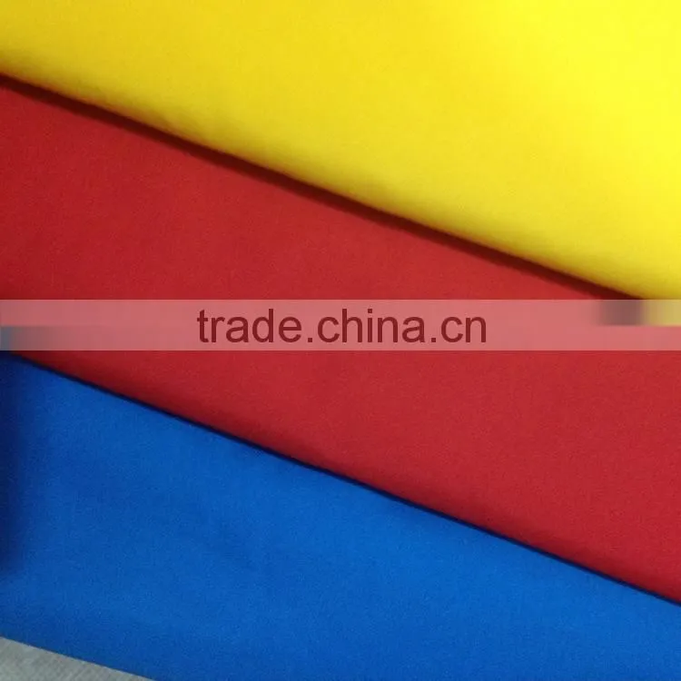 40S Wholesale polished 100% cotton lycra fabric knitted for T-shirt