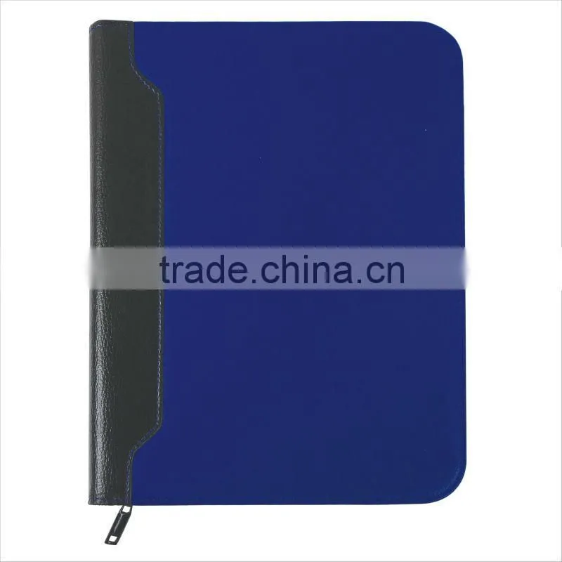 34*25cm with Calulator Red / Blue Color PVC Agenda/Notebook.