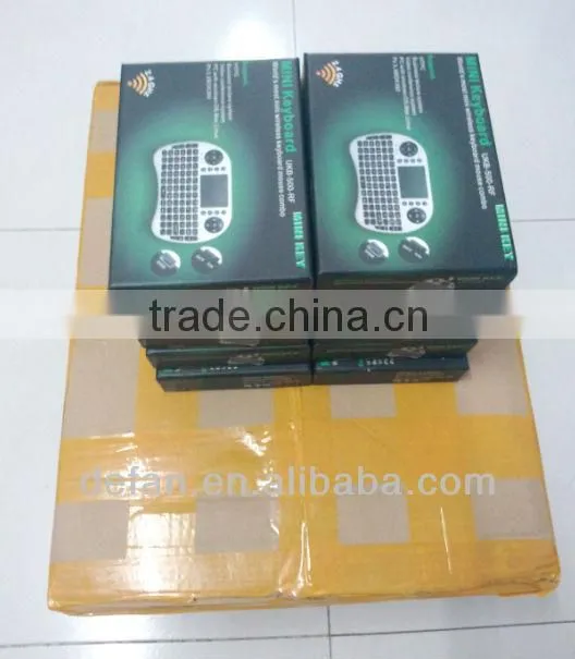 Air Mouse and Mini Wireless Keyboard with IR control For Google TV/Android TV box/PC