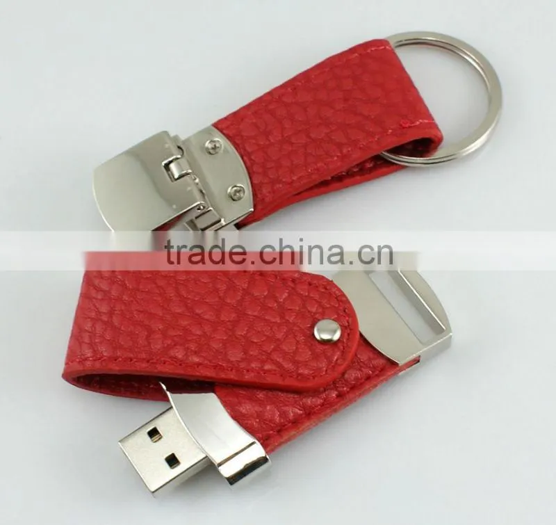 Promotion leather usb flash drive gift usb for promotion
