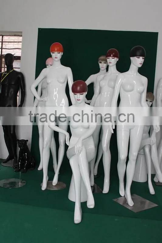 New Fashion Window Display Model Fiberglass Female Mannequin
