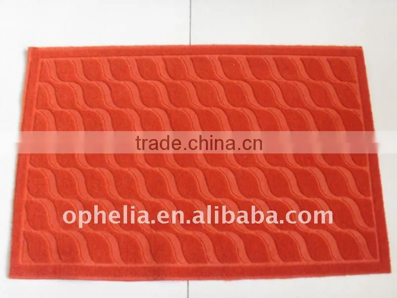 Needle Punched Nonwoven velour compound Carpet