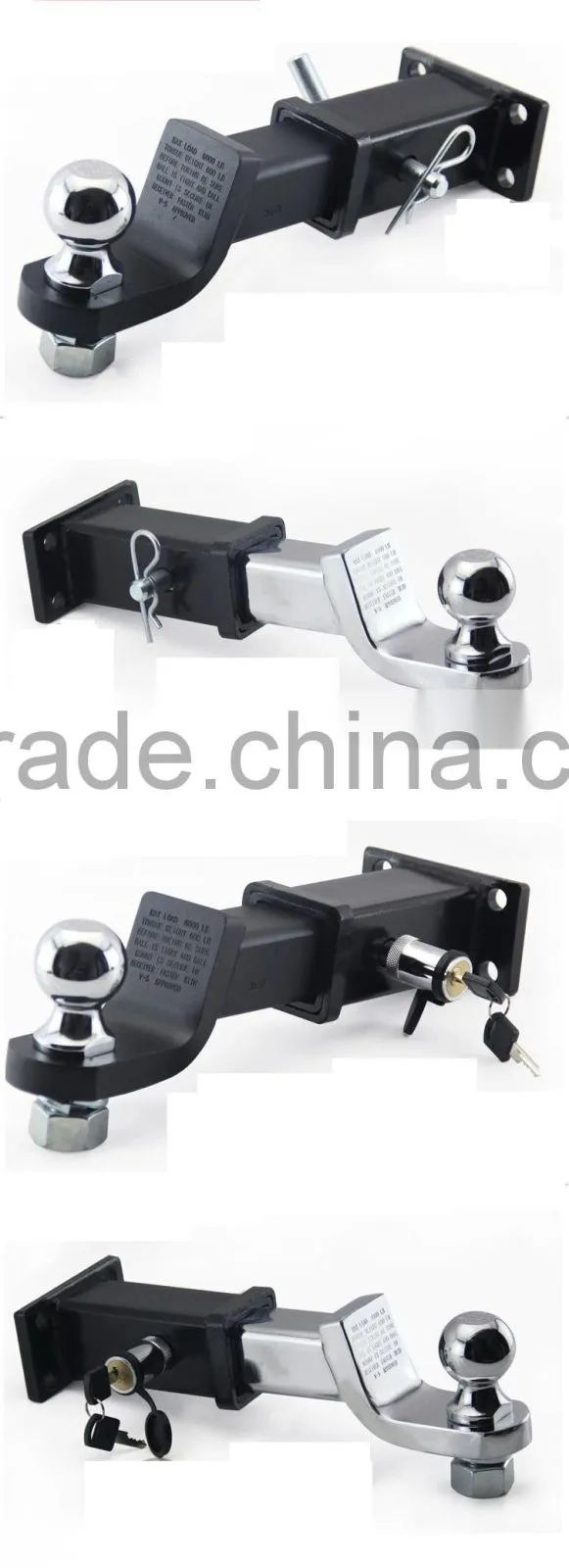 2 inch tow ball mount towbar tongue trailer ball mount