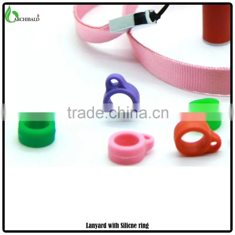 Ego & Evod Lanyards Ring,E Cig Lanyard Silicone Ring