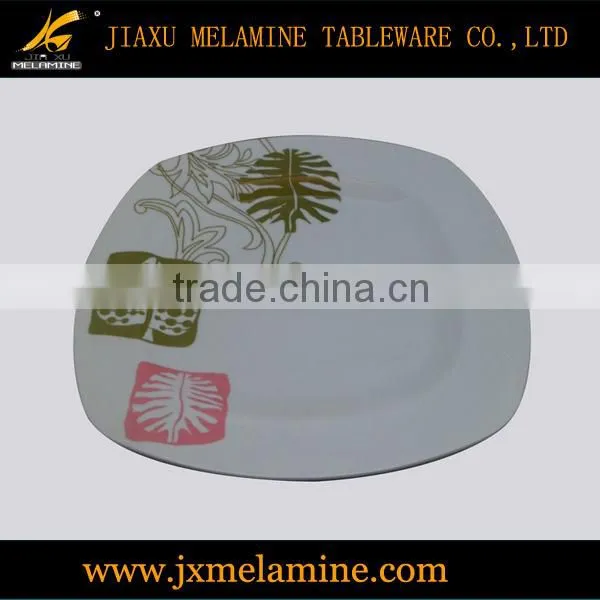 20pcs melamine ware square dinner set