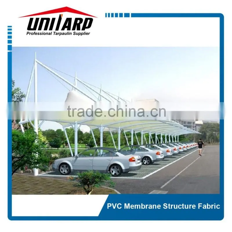 Cable membrane tensile structure roof with PVC membrane