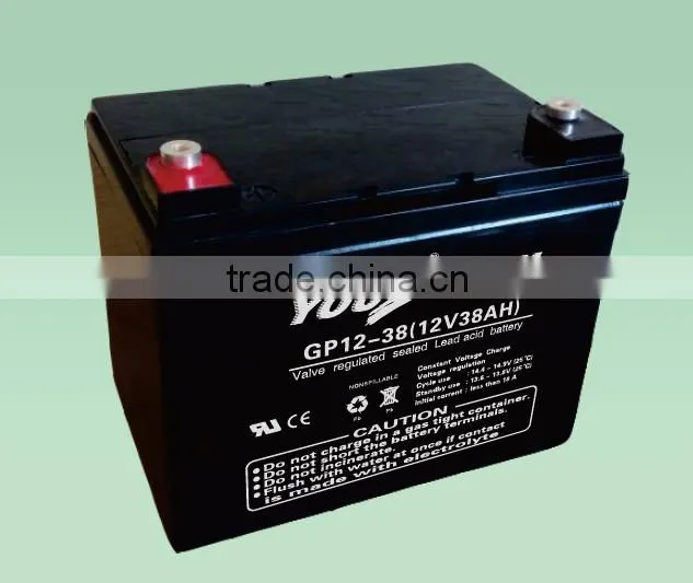 12v ups rechargeable battery For 38AH