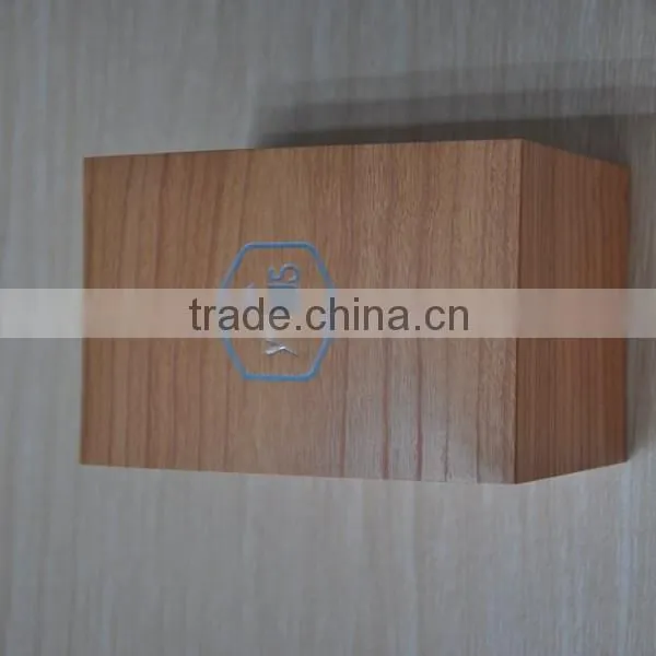 Customized logo finishing wood venner wooden watch box