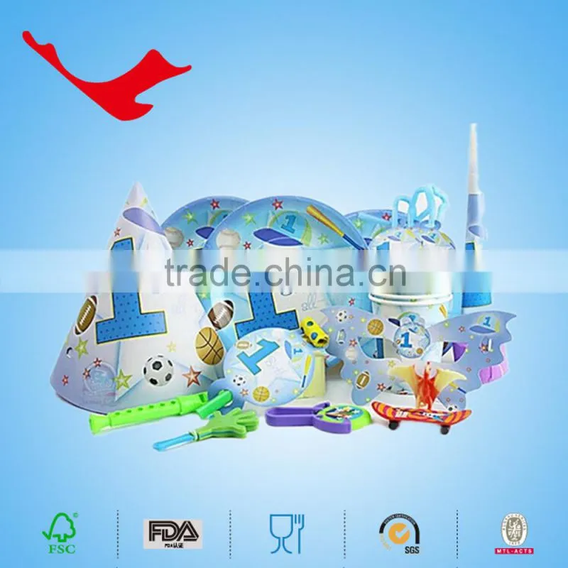 china top ten selling products used paper printed party set