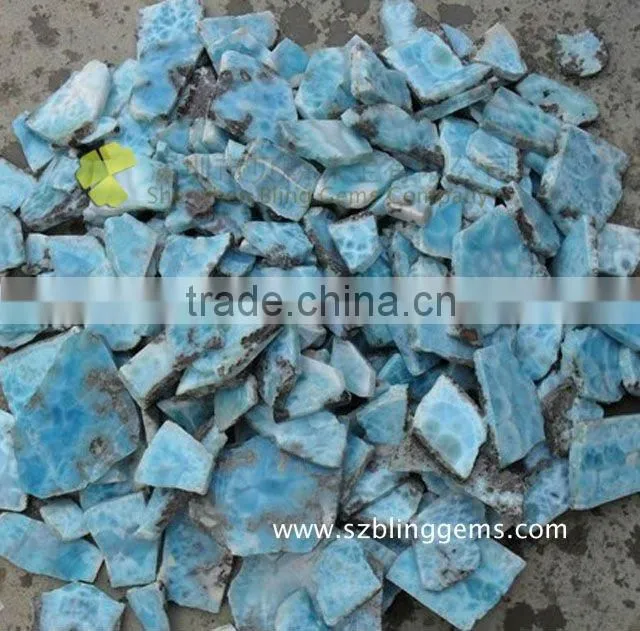 New arrival Hot seller Larimar semi precious stone cabochon