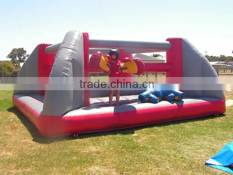 china bounce boxing arena / sale inflatable boxing ring