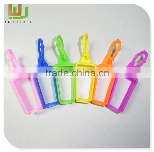 Wholesale mini pocket lip gloss tube silicone holder