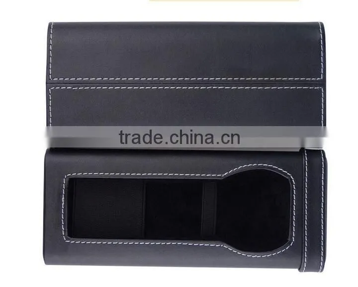 Drawer style Elegant black single watch boxes