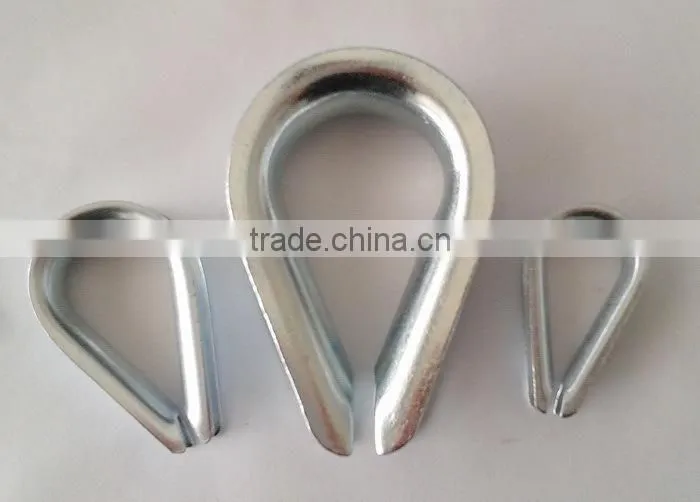 Cable rope ring wire rope thimbles for sale