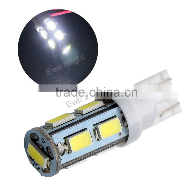 White t10 car led auto lighting led light lamp light led bulbs 5630 9SMD T10 w5w led