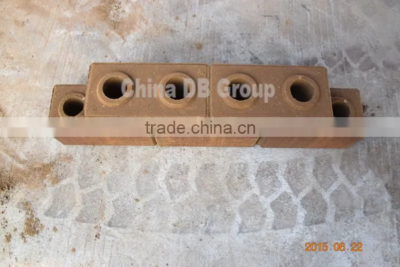 2016 popular low cost lego interlocking clay brick making machine for sale