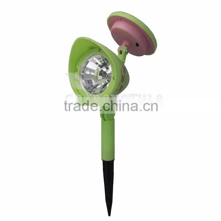 outdoor spot light in patio pathway, solar spot ligh thigh quality spot lamp