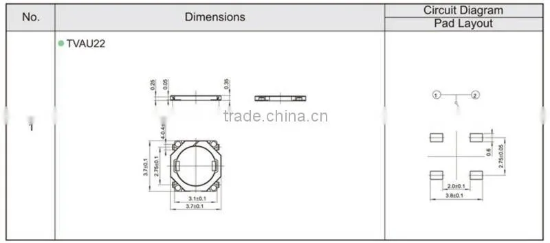 FTVAU22 micro touch operated light switch