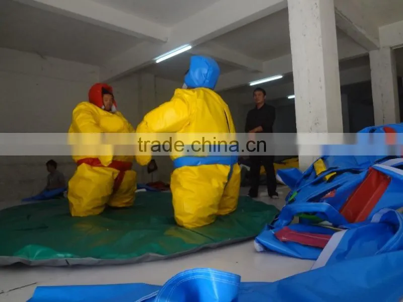 2016 foam padded sumo suits/sumo wrestling suits for sale