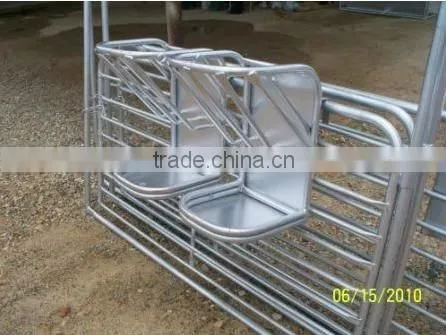 cheap high quality different style hot dip galvanized hay feeder for livestock