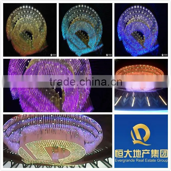 Fiber optic kits for ceiling decoration, fiber optic ceiling star lights for pool black fiber optic