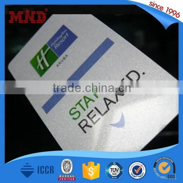 MDH146 Plastic NFC rfid magnetic stripe hotel key card