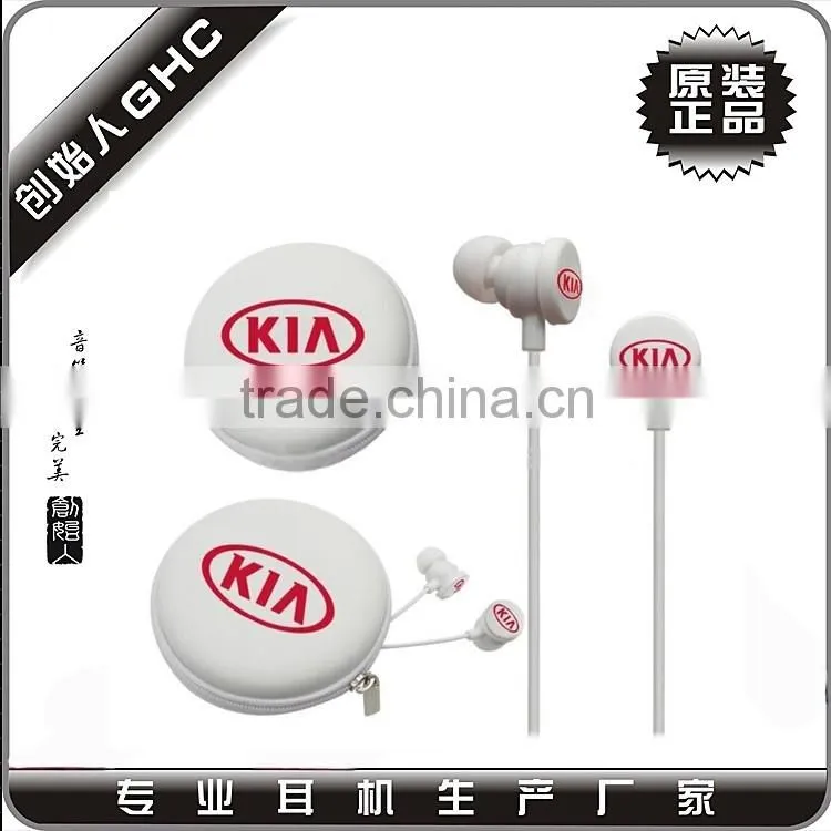 Superman earphone with 3D PVC design earbuds for kids