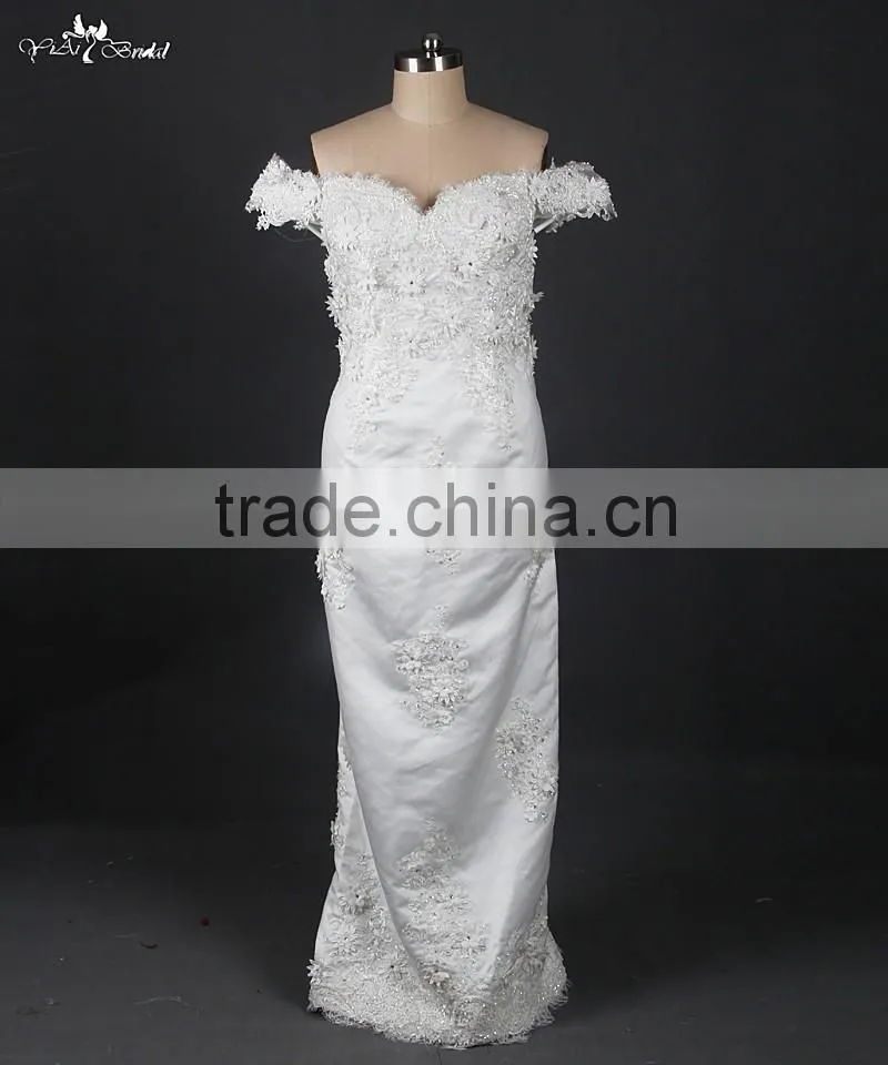 RSW876 Removable Tulle Overskirt Wedding Dresses 2015 China For Fat Woman In Dubai With Detachable Train
