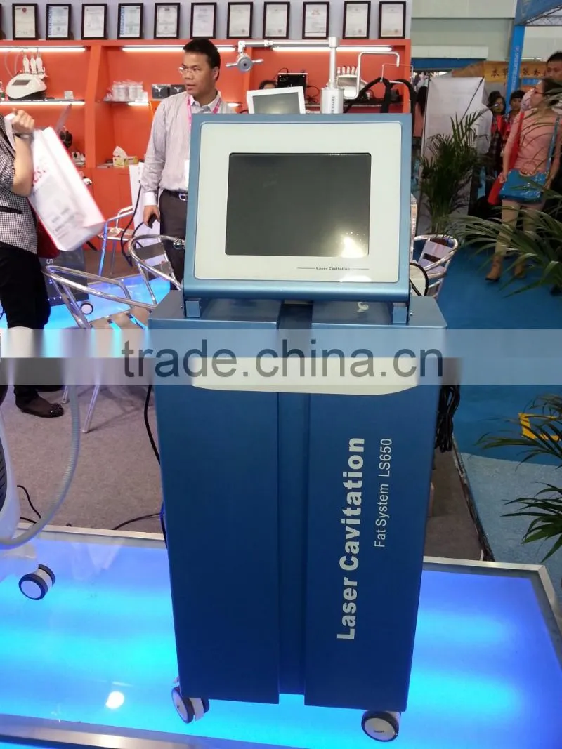 Diode Lipo Laser+Cavitation +RF+Vacuum Slimming Machine (LS650)