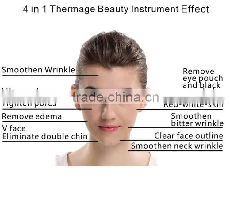 Compression Face lifting Skin rejuvernation types of radio frequency