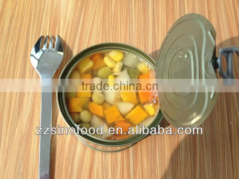 Canned Mixed Vegetable Canned Food Factory in China
