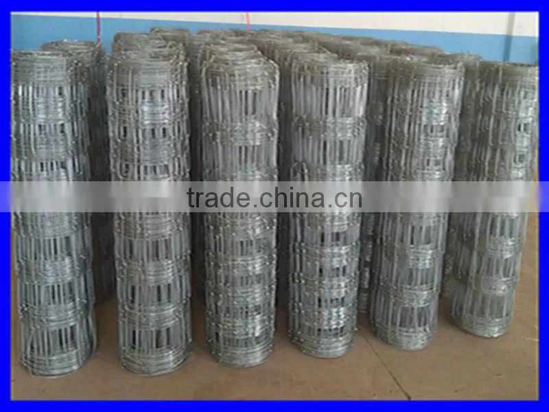 Anping Deming Factory Hot Sales Hot Dipped Galvanized Field Wire Mesh Fence