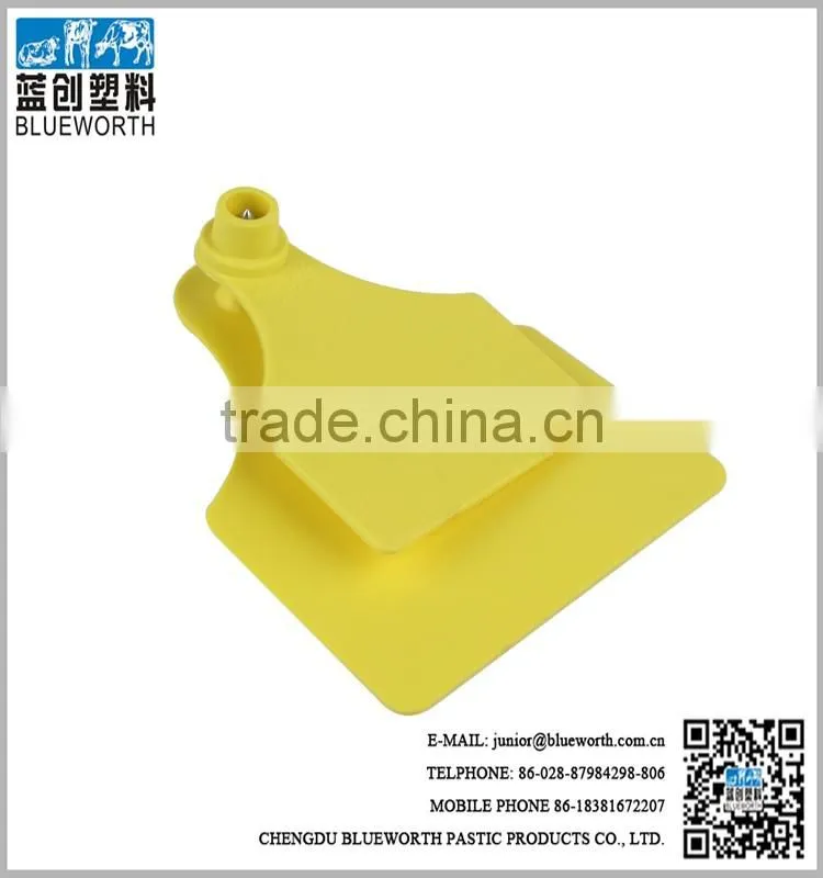 BLUEWORTH top sale enviroment protection ear tag for cattle and horse