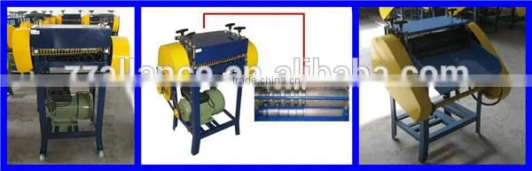 Economic small machine for stripping wires