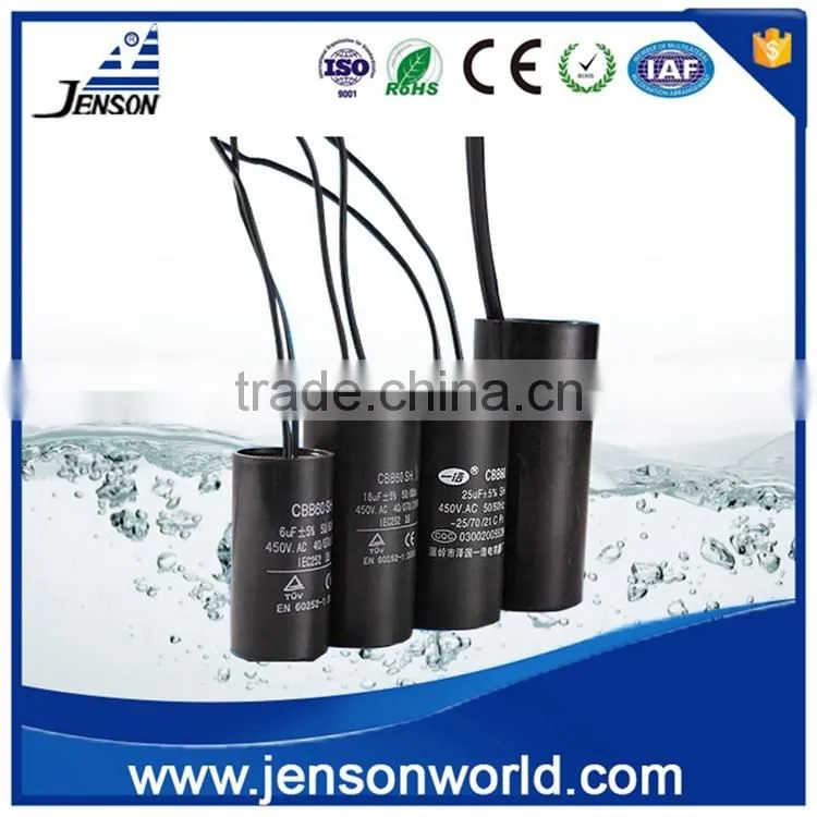Jenson 40uf cbb60 start capacitor for AC motor run and start cbb60 capacitor