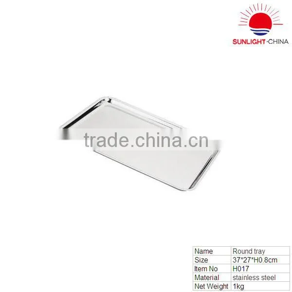stainless steel shiny plate