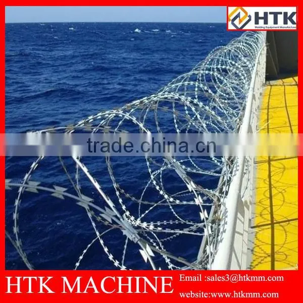Made in China high quality razor blade making machine,razor wire making machine